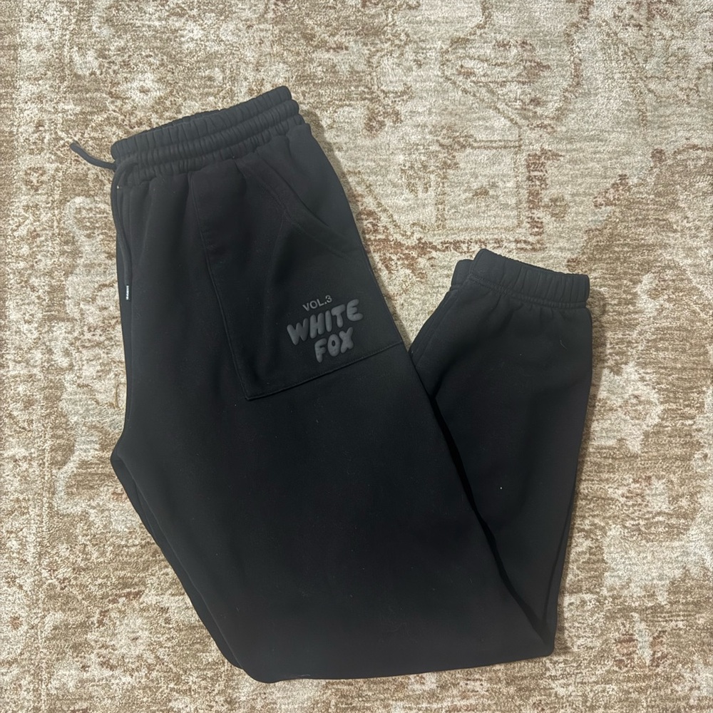 White fox sweat pants